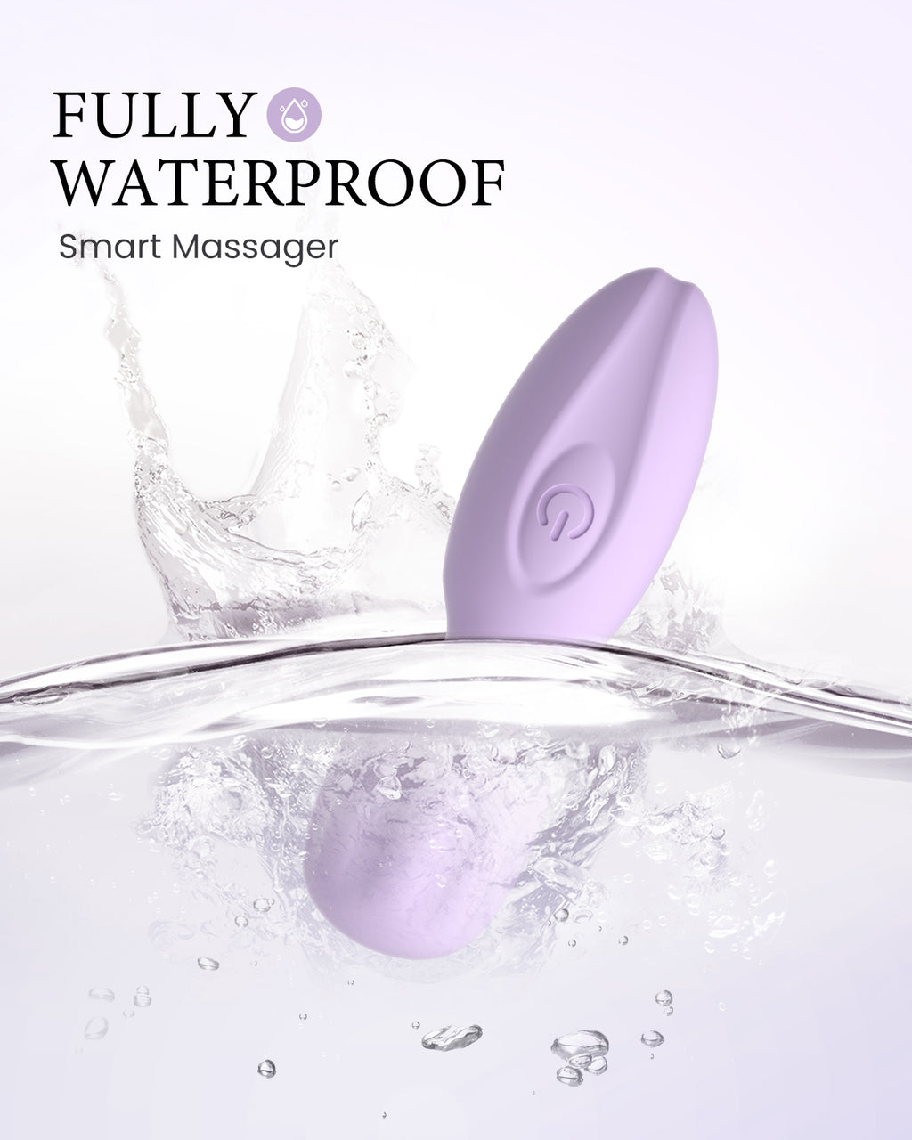 PinkScrew Electric Handheld Massager-PW07-Purple