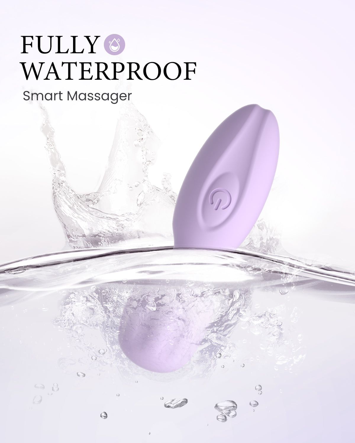 PinkScrew Electric Handheld Massager-PW07-Purple