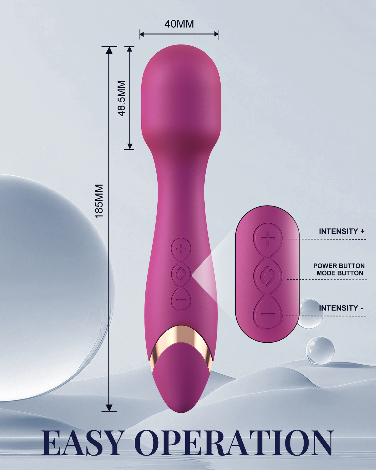 Pinkscrew DELIGHT HERMASSAGE WAND-PW01-Purple