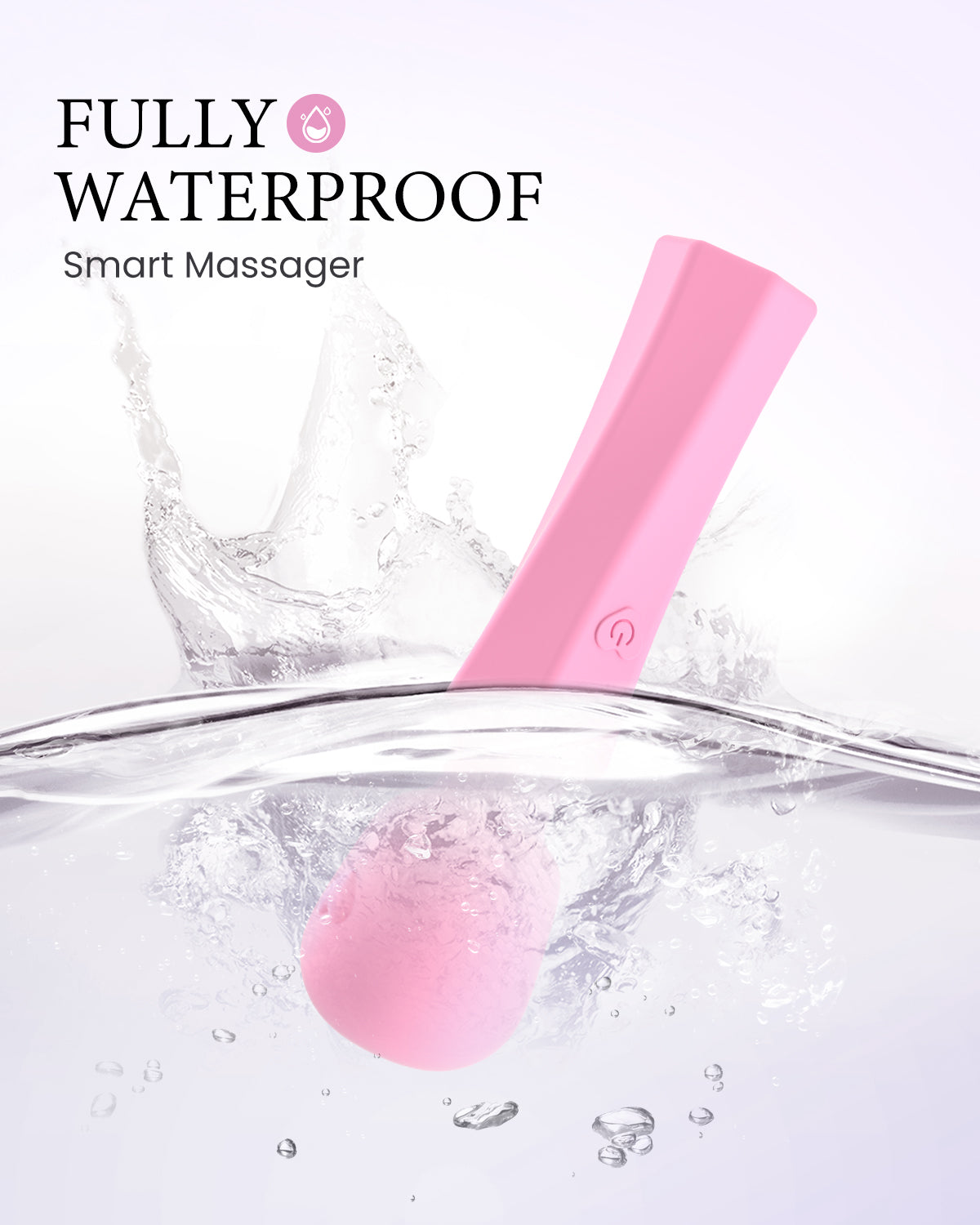 Pinkscrew Pinkmini Mini Handheld Massager-PW06-Pink