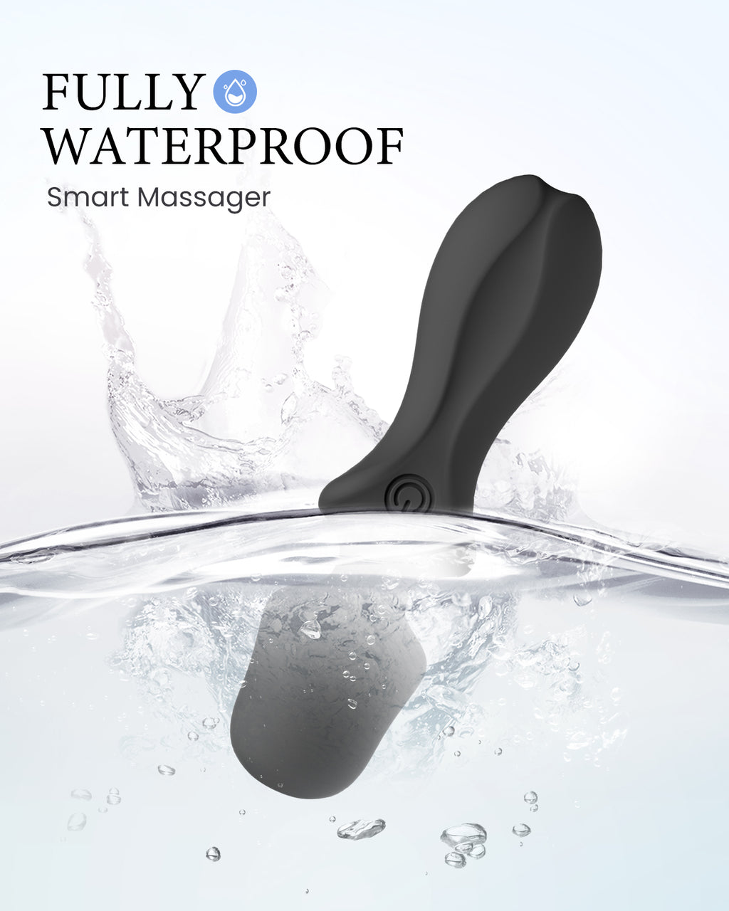 Pinkscrew Handheld Electric Massager-PW04-Black