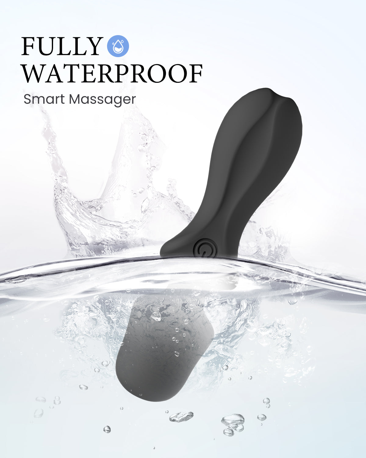 Pinkscrew Handheld Electric Massager-PW04-Black