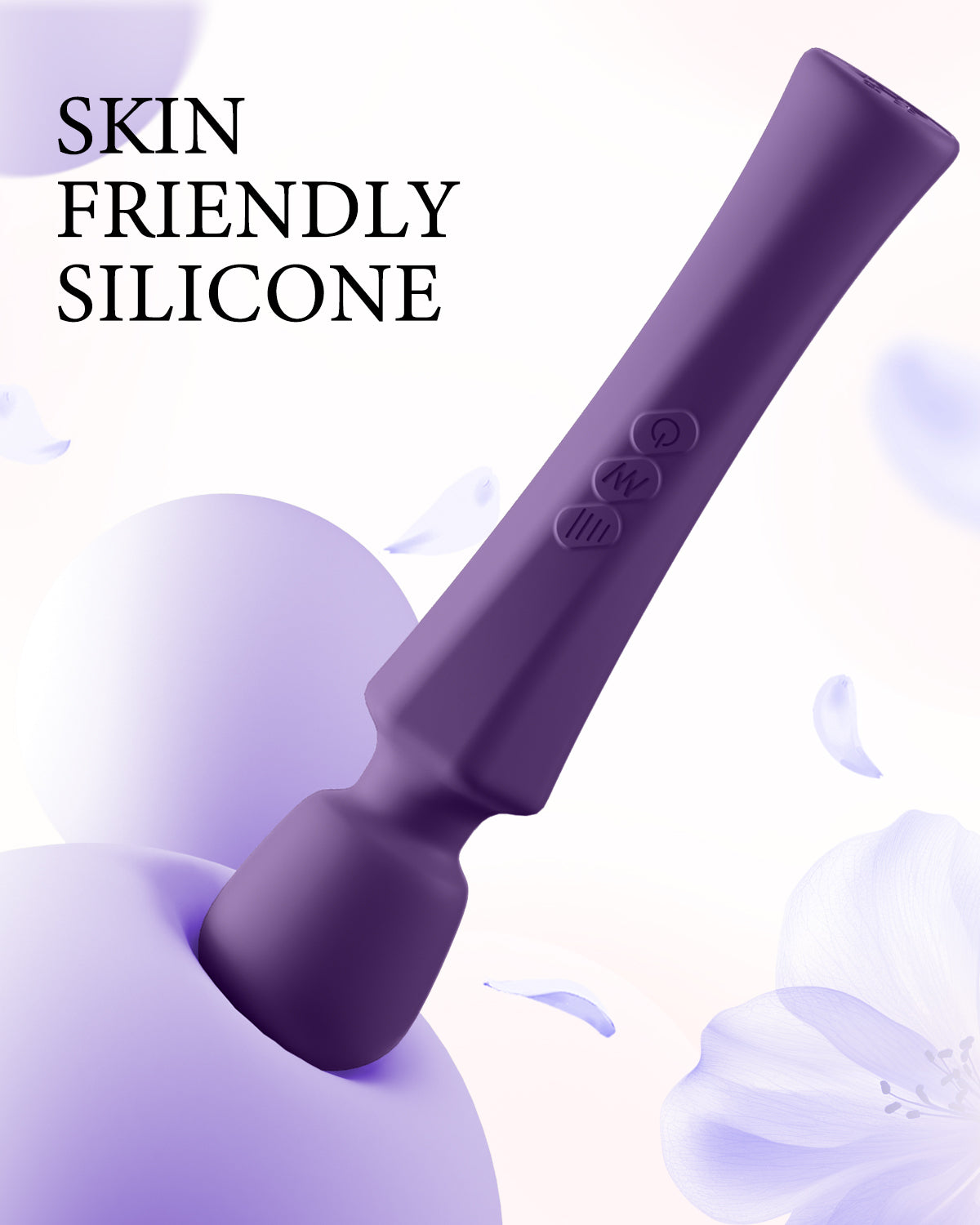 Pinkscrew Handheld Electric Massager-PW03-Purple