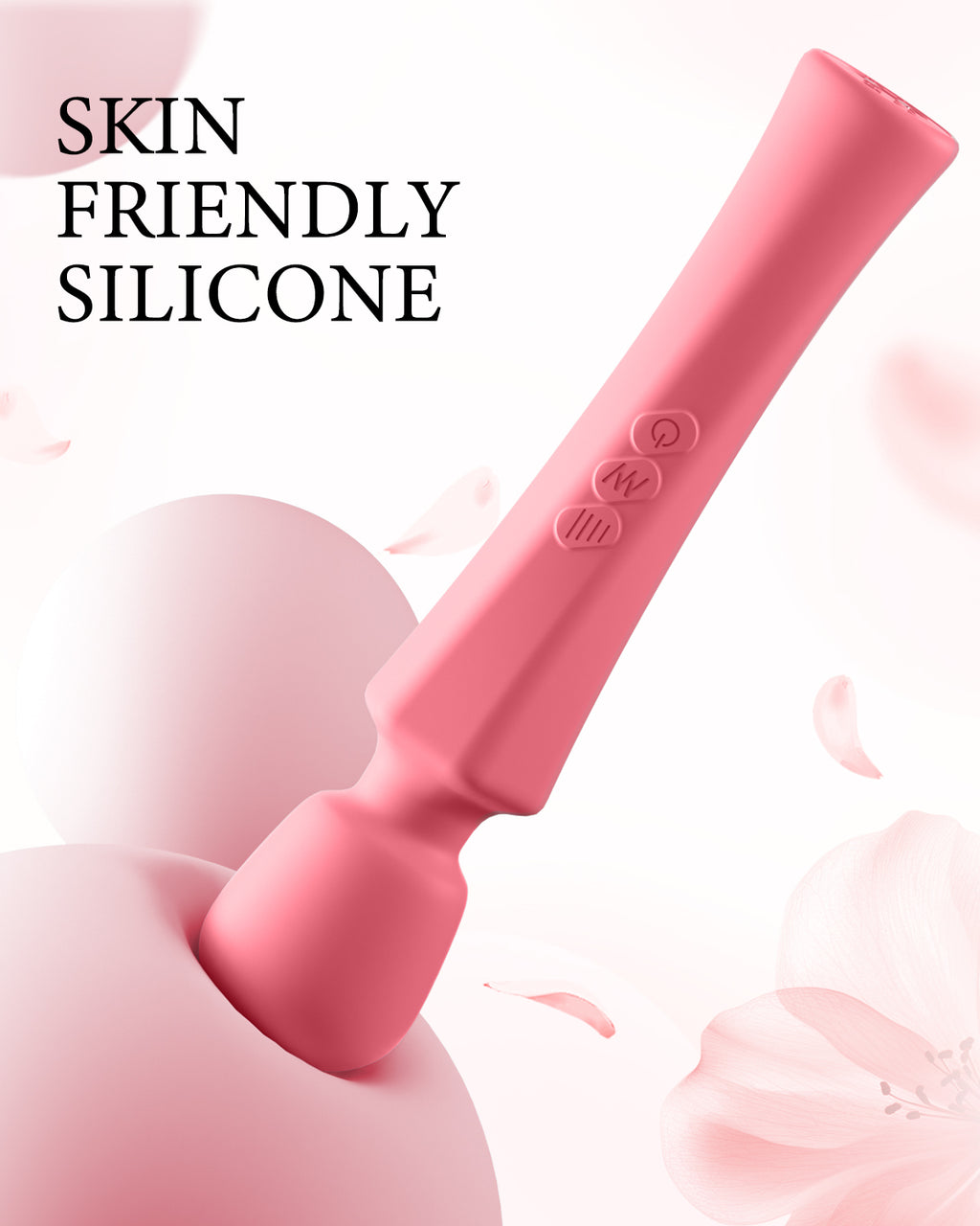 Pinkscrew Handheld Electric Massager-PW03-Pink