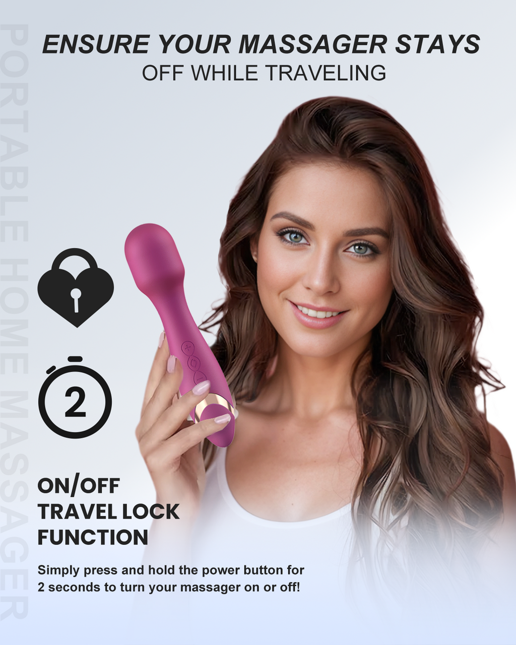 Pinkscrew DELIGHT HERMASSAGE WAND-PW01-Purple