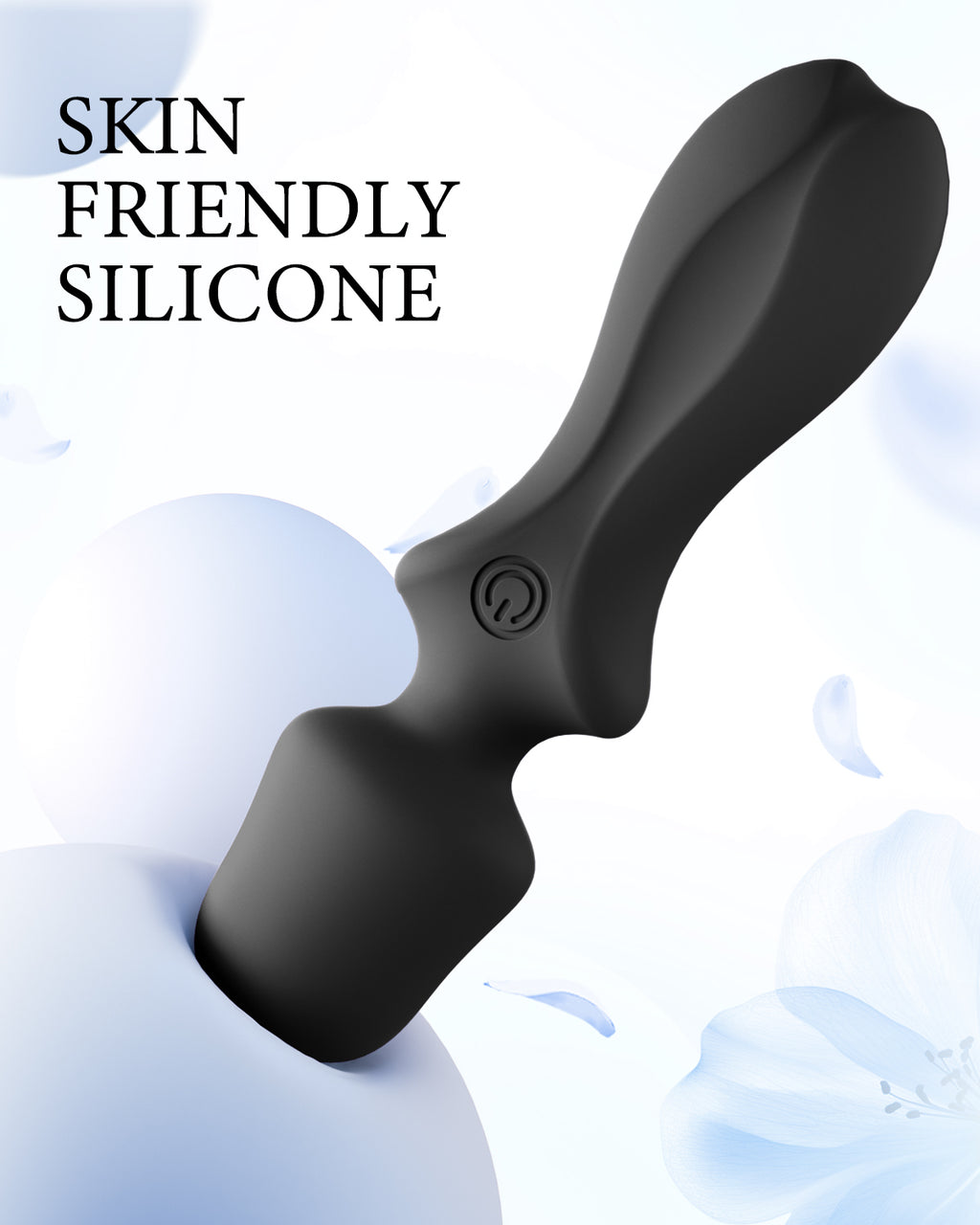 Pinkscrew Handheld Electric Massager-PW04-Black