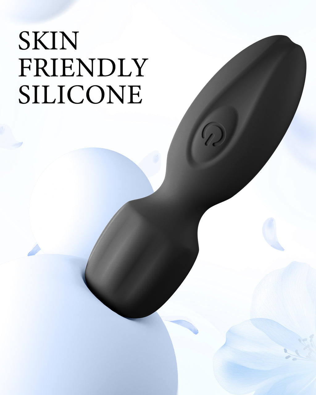 PinkScrew Electric Handheld Massager-PW07-Black