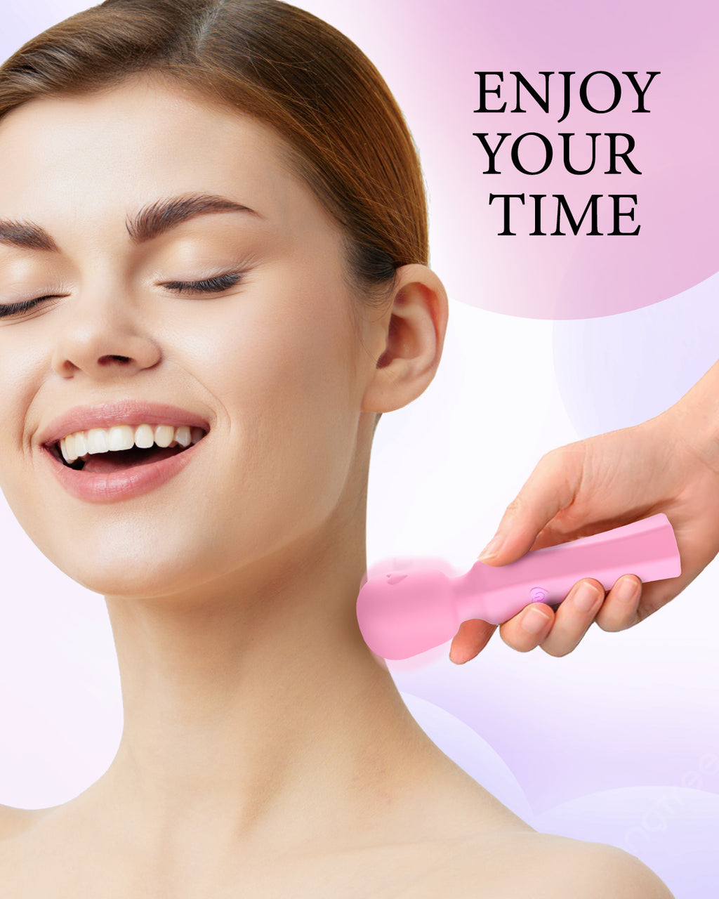 Pinkscrew Pinkmini Mini Handheld Massager-PW06-Pink