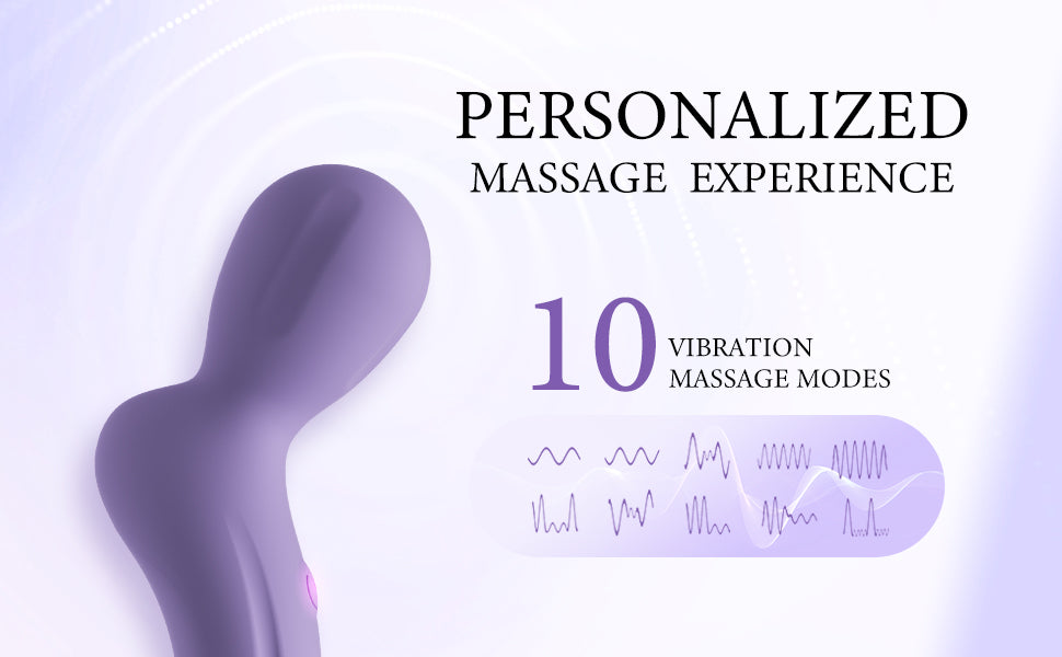 Pinkscrew Handheld Electric Massager-PW02-Purple