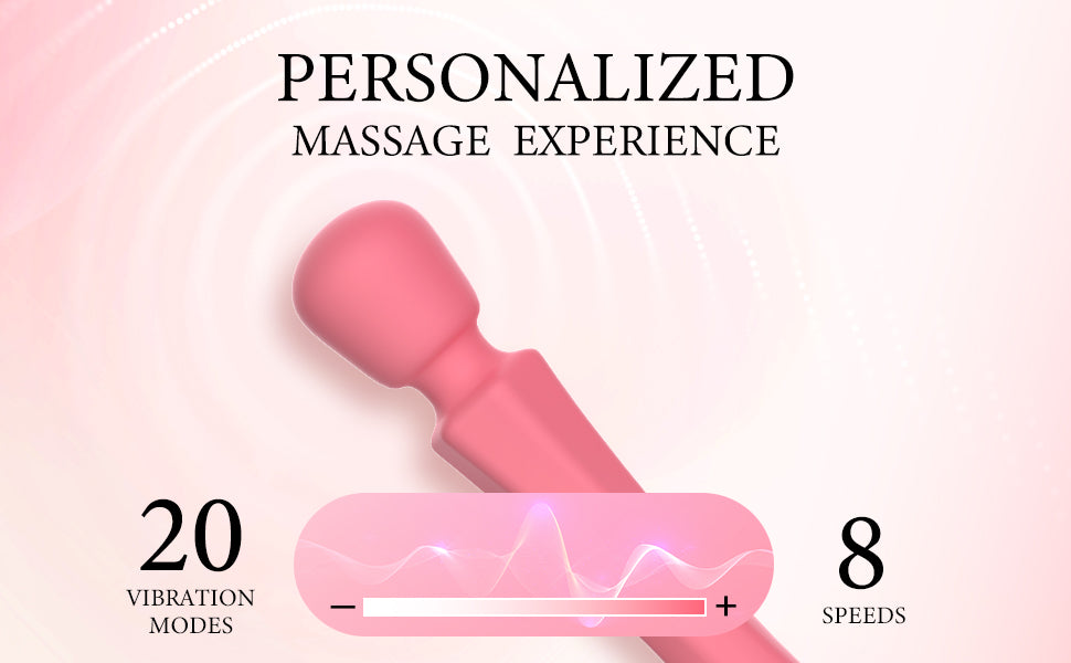 Pinkscrew Handheld Electric Massager-PW03-Pink