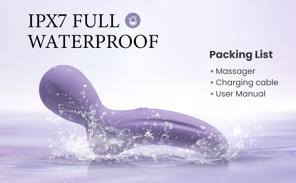 Pinkscrew Handheld Electric Massager-PW02-Purple