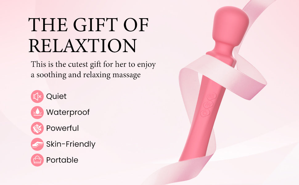 Pinkscrew Handheld Electric Massager-PW03-Pink