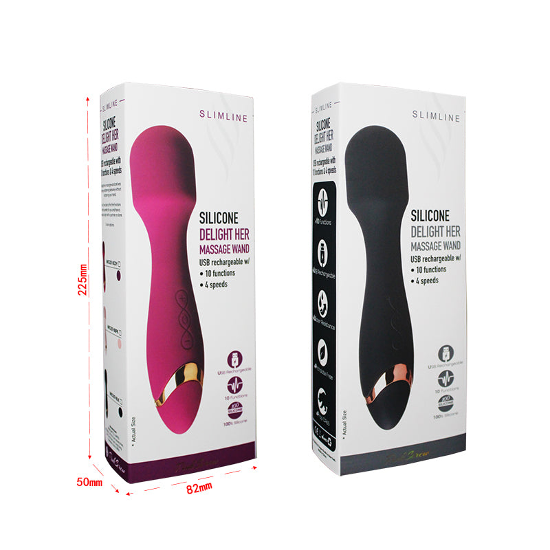 PinkScrew SILICONE DELIGHT HERMASSAGE WAND MK5201