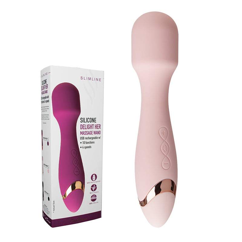 PinkScrew SILICONE DELIGHT HERMASSAGE WAND MK5201
