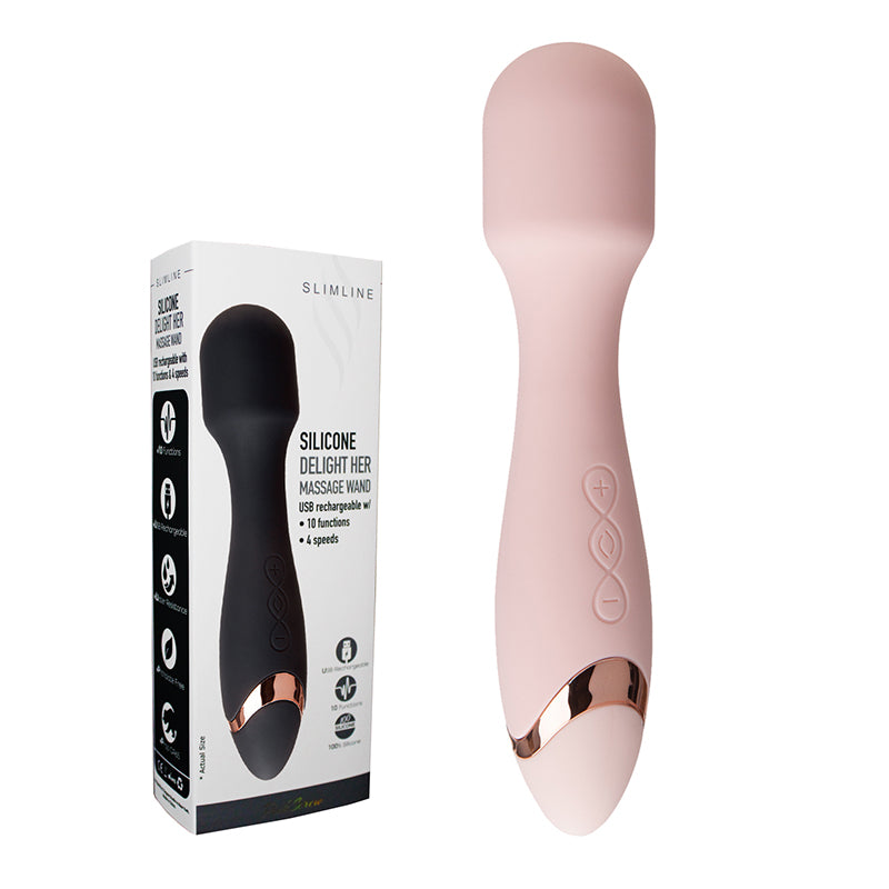 PinkScrew SILICONE DELIGHT HERMASSAGE WAND MK5201
