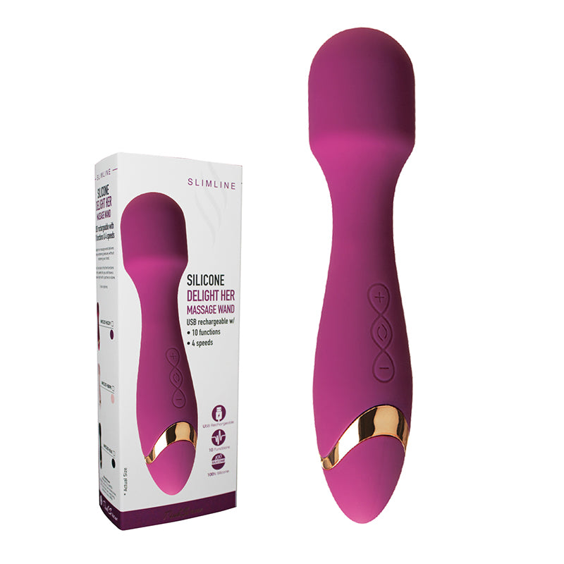 PinkScrew SILICONE DELIGHT HERMASSAGE WAND MK5201