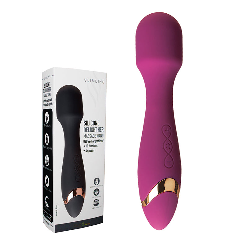 PinkScrew SILICONE DELIGHT HERMASSAGE WAND MK5201