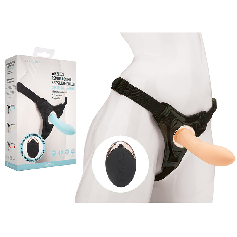 PinkScrew WIRELESS REMOTE CONTROL 5.5 SILICONE DILD0 MK6801