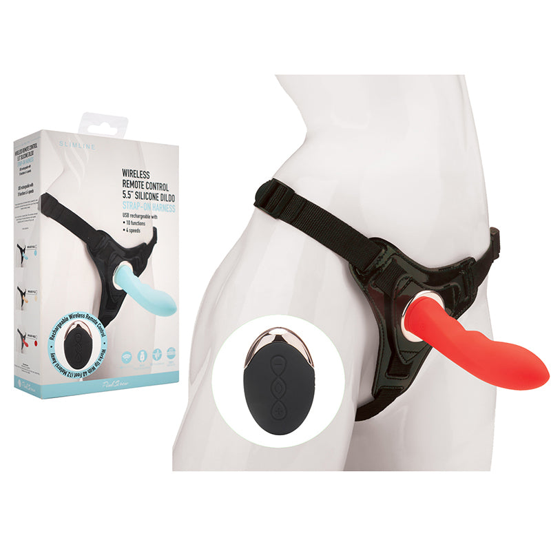 PinkScrew WIRELESS REMOTE CONTROL 5.5 SILICONE DILD0 MK6801