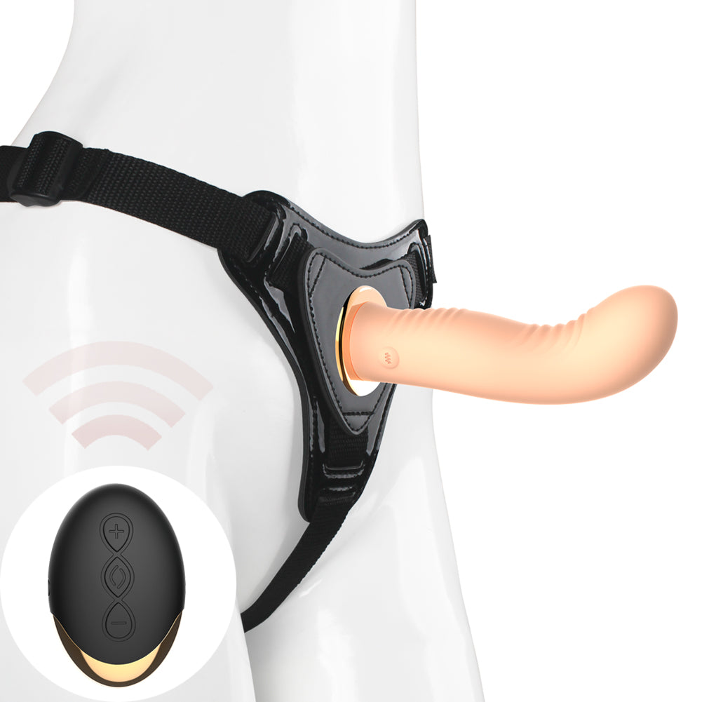 PinkScrew WIRELESS REMOTE CONTROL 5.5 SILICONE DILD0 MK6802