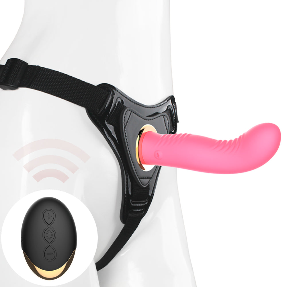 PinkScrew WIRELESS REMOTE CONTROL 5.5 SILICONE DILD0 MK6802